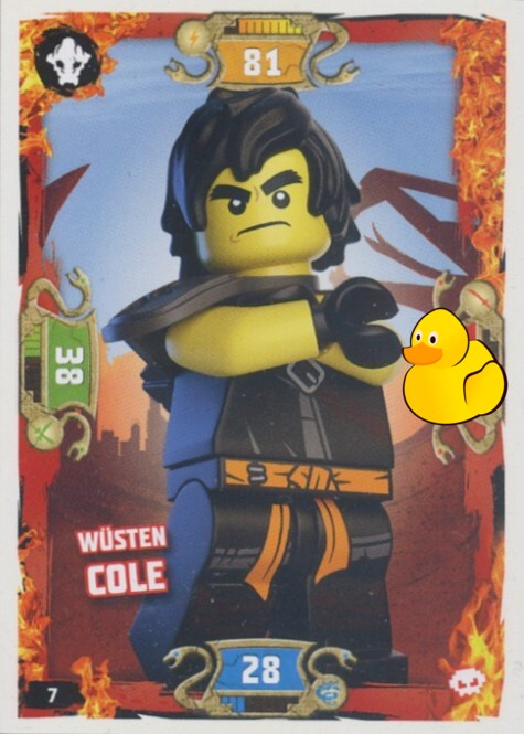 LEGO Ninjago Serie 5 | #007 Wüsten Cole