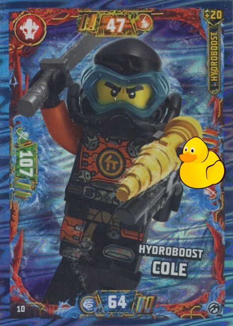 LEGO Ninjago Serie 7 | #010 Hydroboost Cole