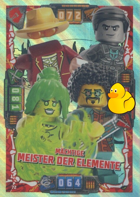 LEGO Ninjago Serie 4 | #072 Mäch. Meister d. Elemente