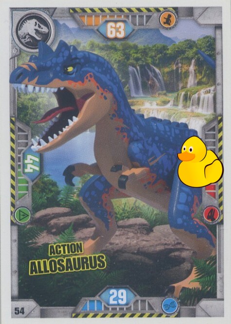 LEGO Jurassic World Serie 1 | #054 Action Allosaurus