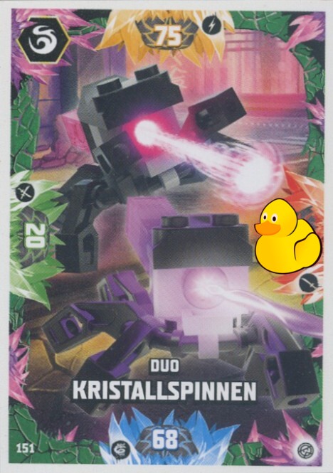 LEGO Ninjago Serie 8 | #151 Duo Kristallspinnen