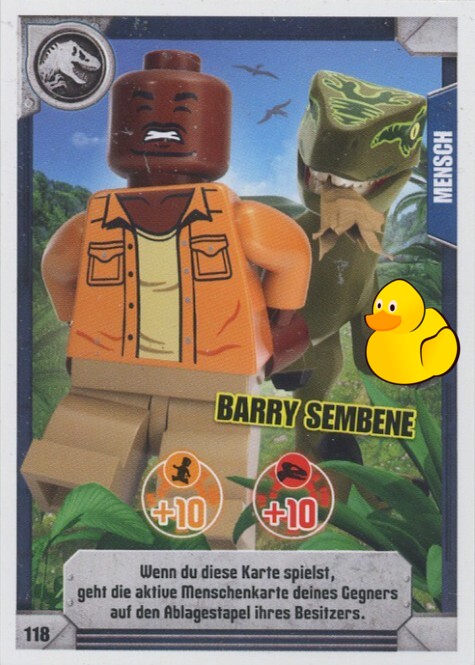 LEGO Jurassic World Serie 1 | #118 Barry Sembene