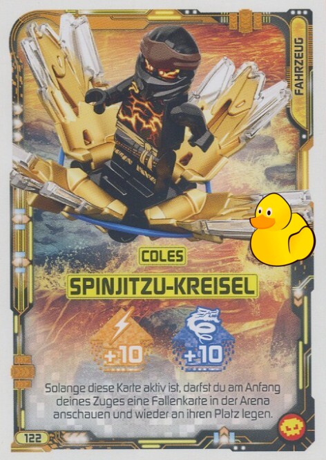 LEGO Ninjago Serie 5 Next Level | #122 Coles Spinjitzu-Kreisel 