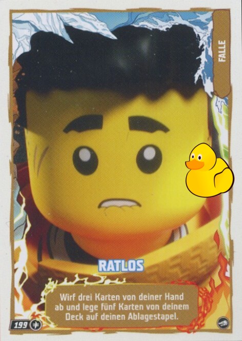 LEGO Ninjago Serie 10 |  #199 Ratlos