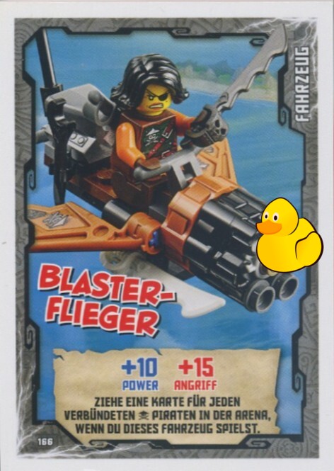 LEGO Ninjago Serie 1 | #166 Blaster Flieger 