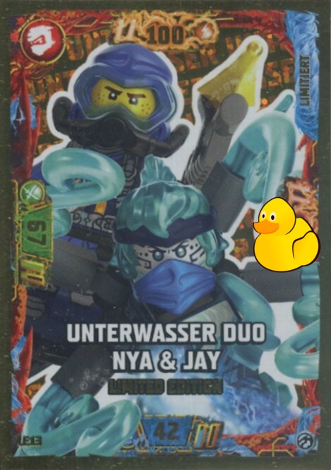 LEGO Ninjago Serie 7 | #LE13 Unterwasser Nya & Jay