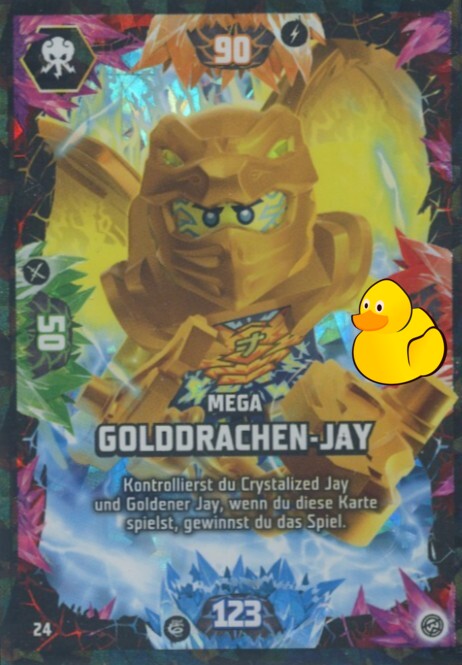 LEGO Ninjago Serie 8 | #024 Mega Golddrachen-Jay