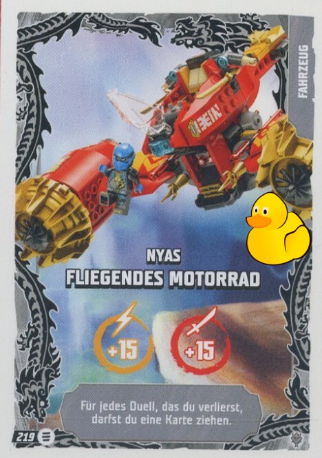 LEGO Ninjago Serie 11 | #219 Nyas Fliegendes Motorrad
