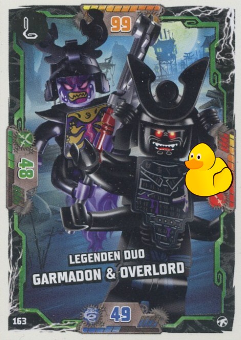LEGO Ninjago Serie 8 Next Level | #163 Legenden Duo Garmadon & Overlord