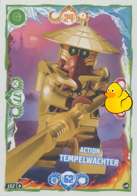 LEGO Ninjago Serie 10 |  #152 Action Tempelwächter