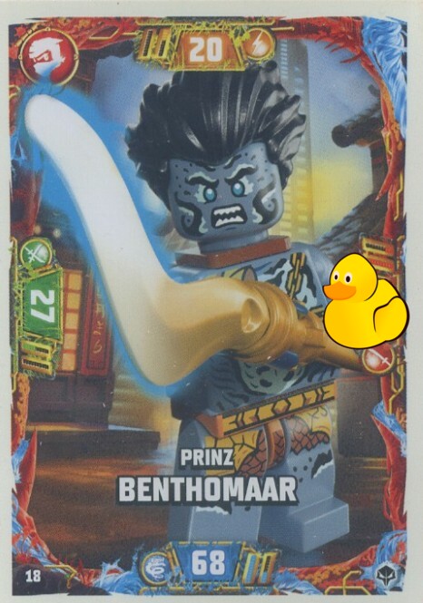 LEGO Ninjago Serie 7 Next Level | #018 Prinz Benthomaar