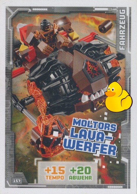 LEGO Nexo Knights Serie 1 | #157 Moltors Lava-Werfer