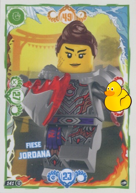 LEGO Ninjago Serie 10 |  #141 Fiese Jordana