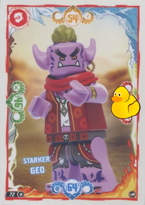 LEGO Ninjago Serie 10 |  #072 Starker Geo