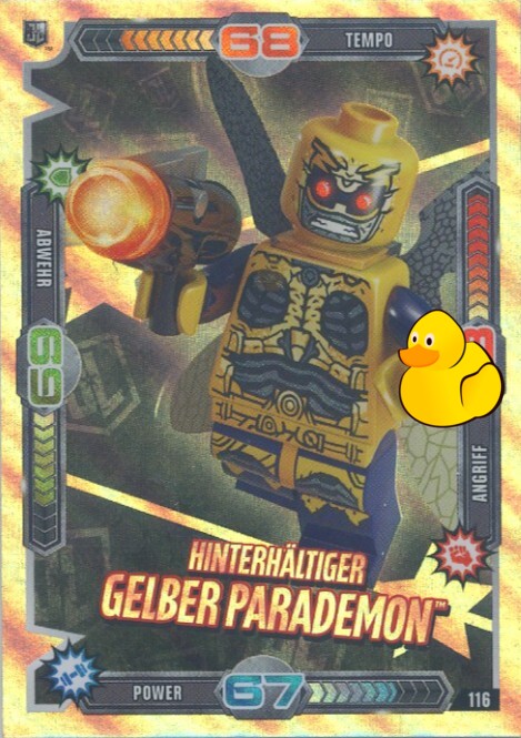 LEGO Batman Serie 1 | #116 Hinterhältiger gelber Parademon