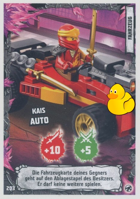 LEGO Ninjago Serie 8 Next Level | #203 Kais Auto