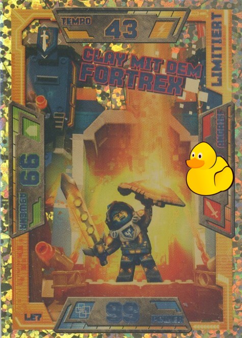 LEGO Nexo Knights Serie 1 | #LE07 Clay mit dem Fortrex