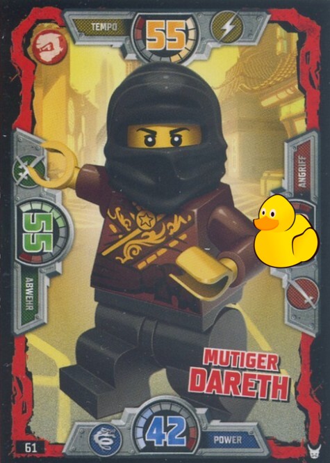 LEGO Ninjago Serie 3 | #061 Mutiger Dareth 