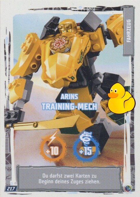 LEGO Ninjago Serie 9 | #217 Arins Trainings-Mech