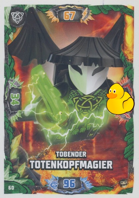 LEGO Ninjago Serie 6 Next Level | #060 Tobender Totenkopfmagier 