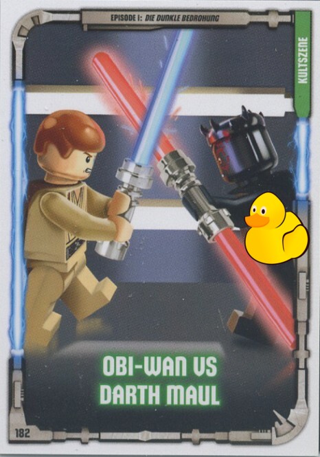 LEGO Star Wars TCC 2018 | #182 Obi-Wan vs Darth Maul 