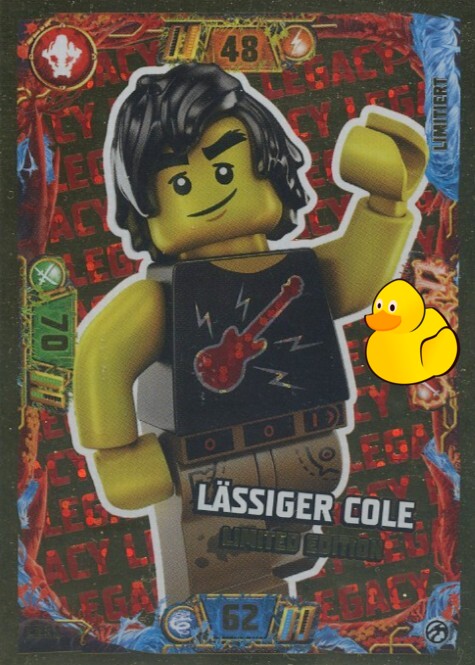 LEGO Ninjago Serie 7 | #LE11 Lässiger Cole