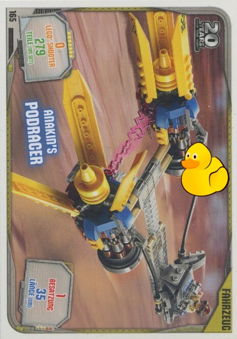 LEGO Star Wars TCC 2019 | #165 Anakin’s Padracer