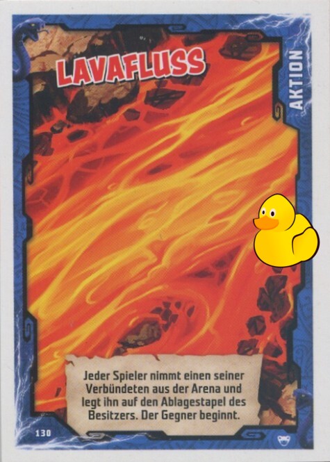 LEGO Ninjago Serie 2 | #130 Lava-Fluss 