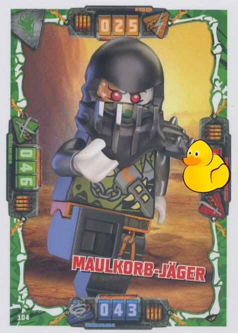 LEGO Ninjago Serie 4 | #104 Maulkorb-Jäger 