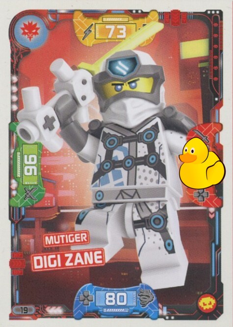 LEGO Ninjago Serie 5 Next Level | #019 Mutiger Digi Zane 