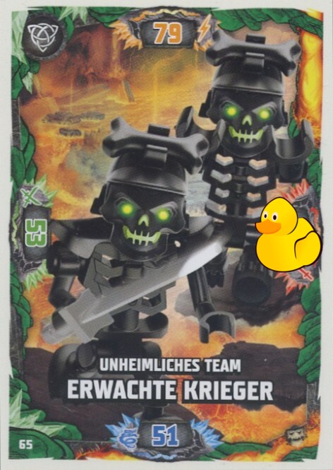 LEGO Ninjago Serie 6 Next Level | #065 Unh. Team Erwachte Krieger 
