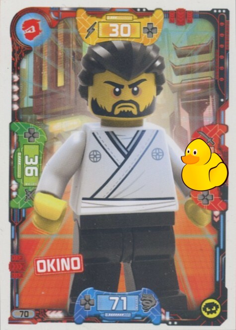 LEGO Ninjago Serie 5 | #070 Okino LEGO Ninjago Serie 5 | #070 Okino
