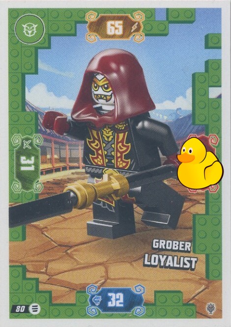 LEGO Ninjago Serie 11 | #080 Grober Loyalist