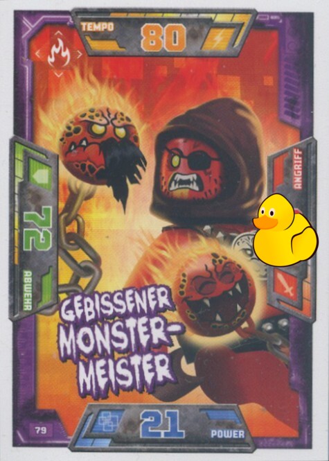 LEGO Nexo Knights Serie 1 | #079 Gebissener Monster-Meister