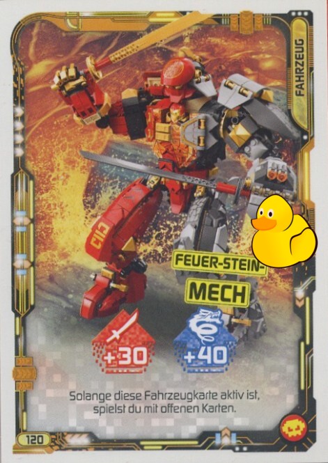LEGO Ninjago Serie 5 Next Level | #120 Freuer-Stein-Mech 