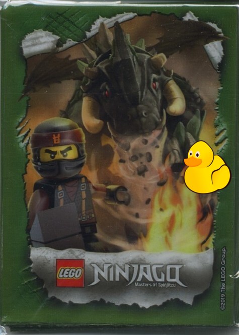 LEGO Ninjago Sleeves | "Cole & Drache" Serie 4