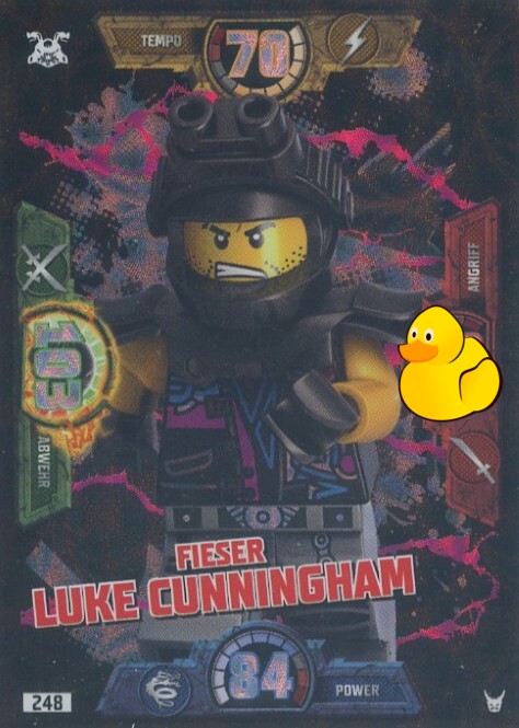 LEGO Ninjago Serie 3 | #248 Fieser Luke Cunningham LEGO Ninjago Serie 3 | #248 Fieser Luke Cunningham