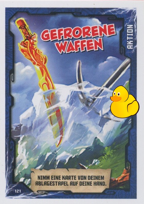 LEGO Ninjago Serie 1 | #121 Gefrorene Waffen