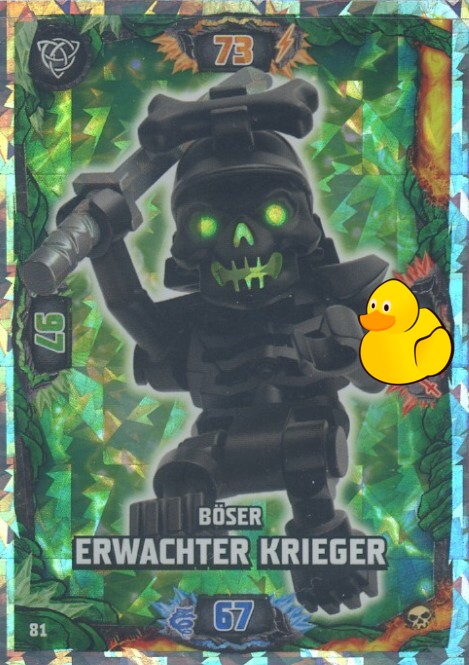 LEGO Ninjago Serie 6 | #081 Böser Erwachter Krieger