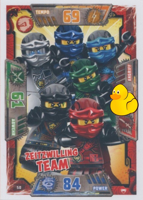 LEGO Ninjago Serie 2 | #050 Zeitzwilling Team 
