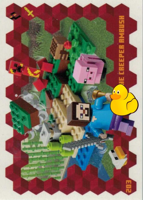 LEGO Minecraft Serie 3 | #203 Der Hinterhalt des Creeper