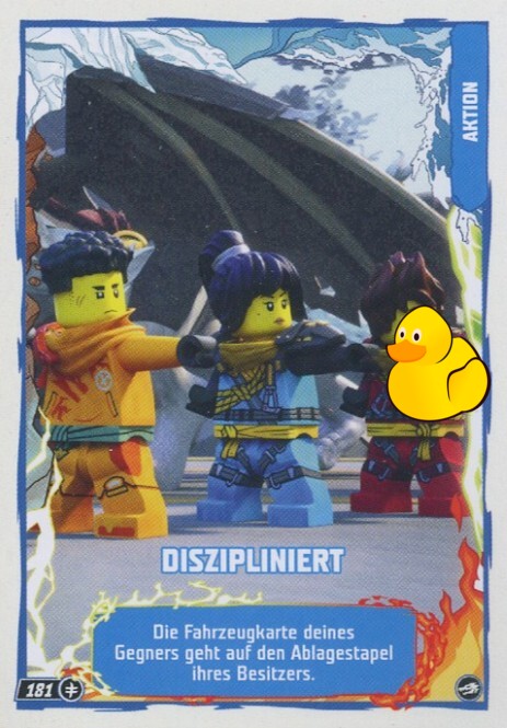 LEGO Ninjago Serie 10 |  #181 Diszipliniert