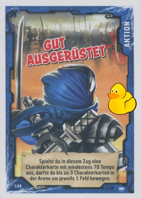 LEGO Ninjago Serie 2 | #126 Gut ausgerüstet 
