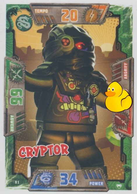 LEGO Ninjago Serie 2 | #081 Cryptor 