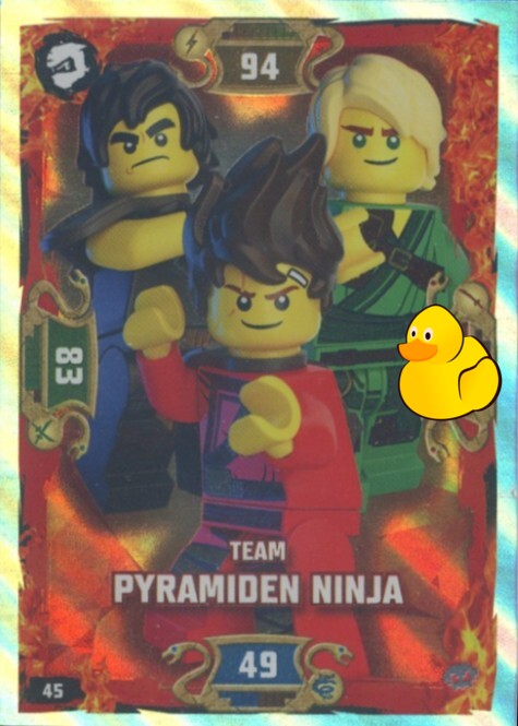 LEGO Ninjago Serie 5 | #045 Team Pyramiden Ninja LEGO Ninjago Serie 5 | #045 Team Pyramiden Ninja