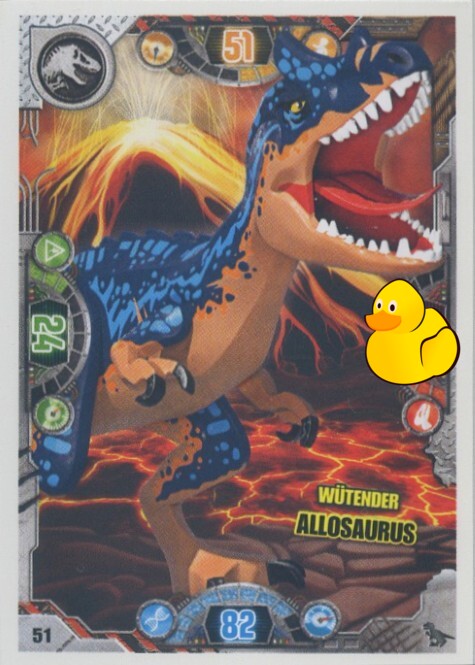 LEGO Jurassic World Serie 2 | #051 Wütender Allosaurus