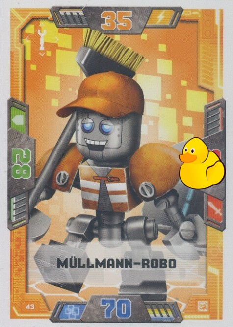 LEGO Nexo Knights Serie 2 | #043 Müllmann Robo