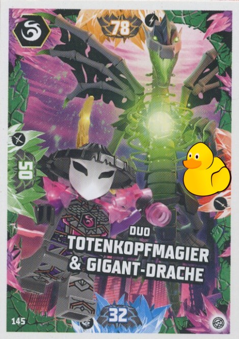 LEGO Ninjago Serie 8 | #145 Duo Totenkopfmagier & Gigant-Drache