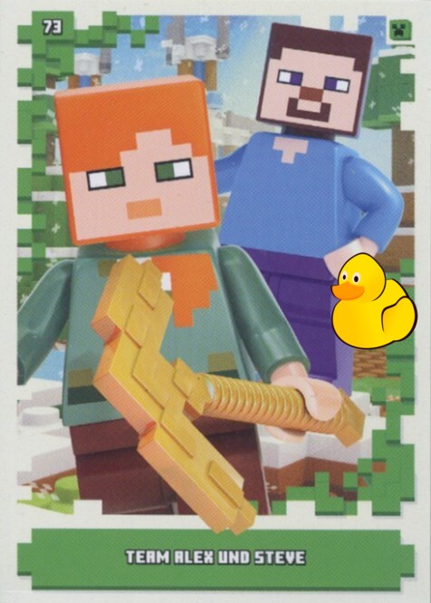 LEGO Minecraft Serie 1 | #073 Team Alex und Steve