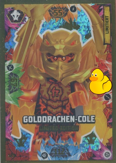 LEGO Ninjago Serie 8 | #LE09 Golddrachen-Cole